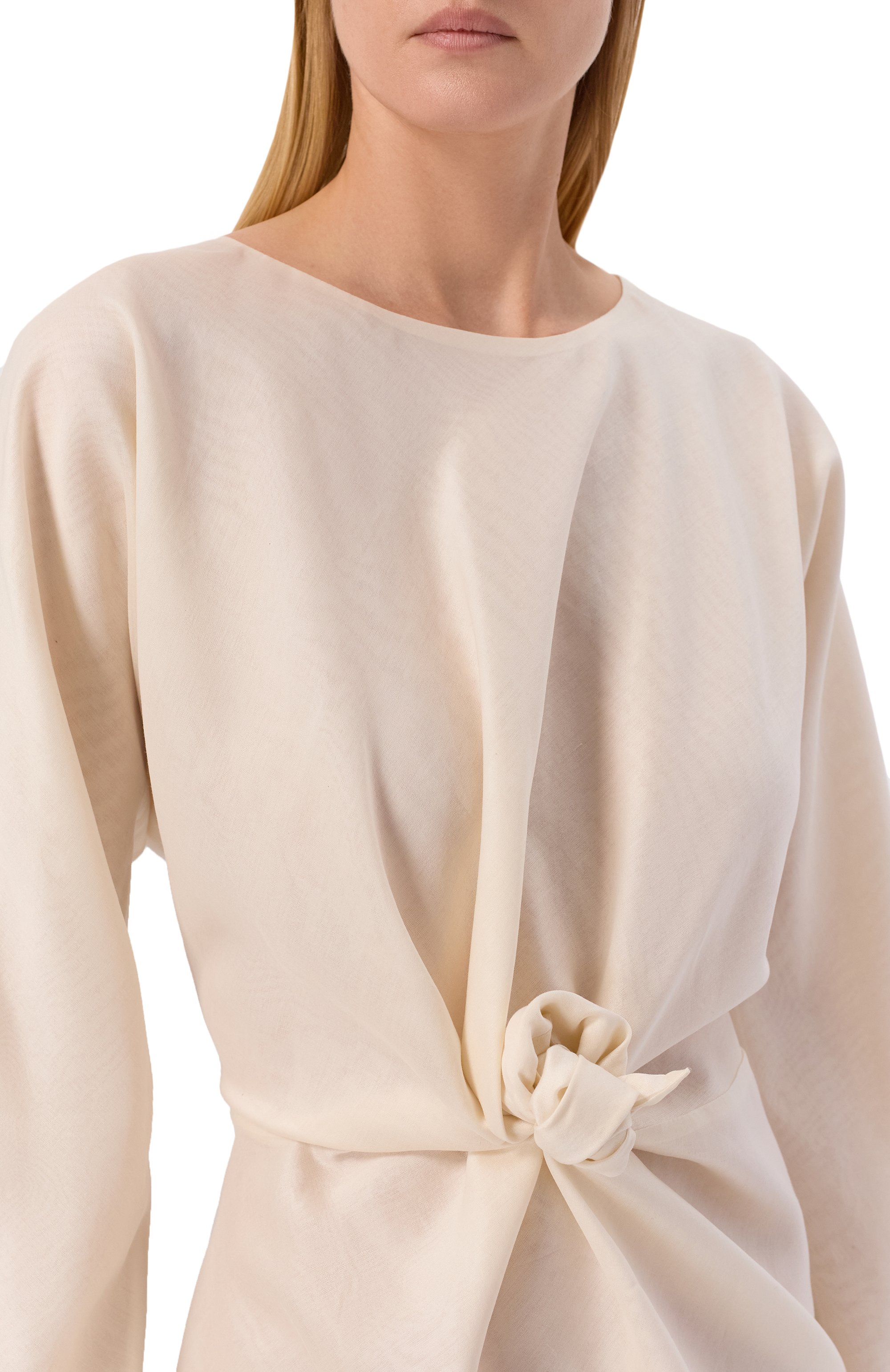 Платье из хлопка и шелка RUBAN, арт. RSS26-10.1.52.10, фото 4