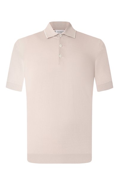 Мужская хлопковое поло BRUNELLO CUCINELLI, арт. M29805205