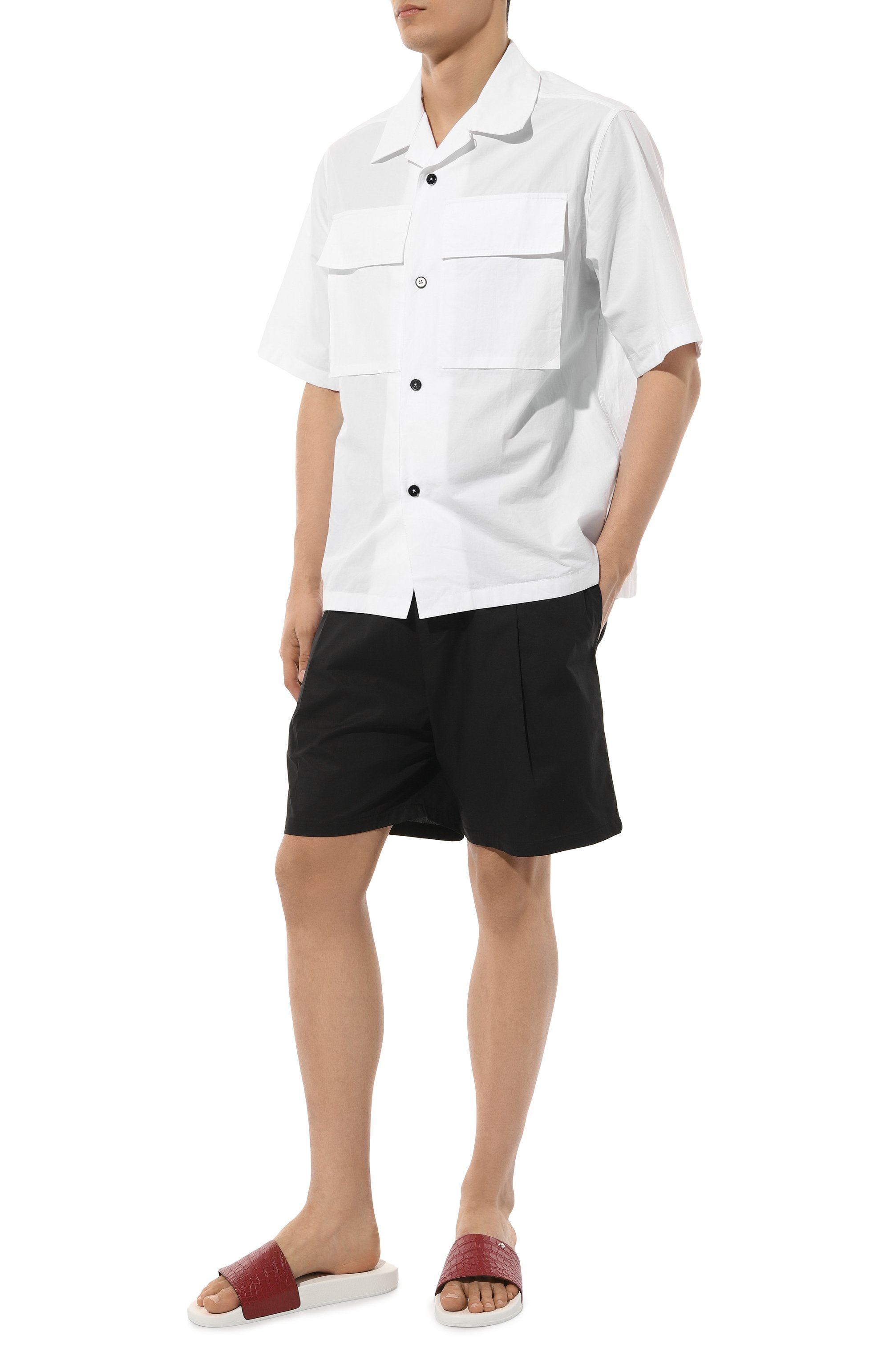 Шлепанцы из кожи крокодила STEFANO RICCI, арт. UG31_G759/R002, фото 2