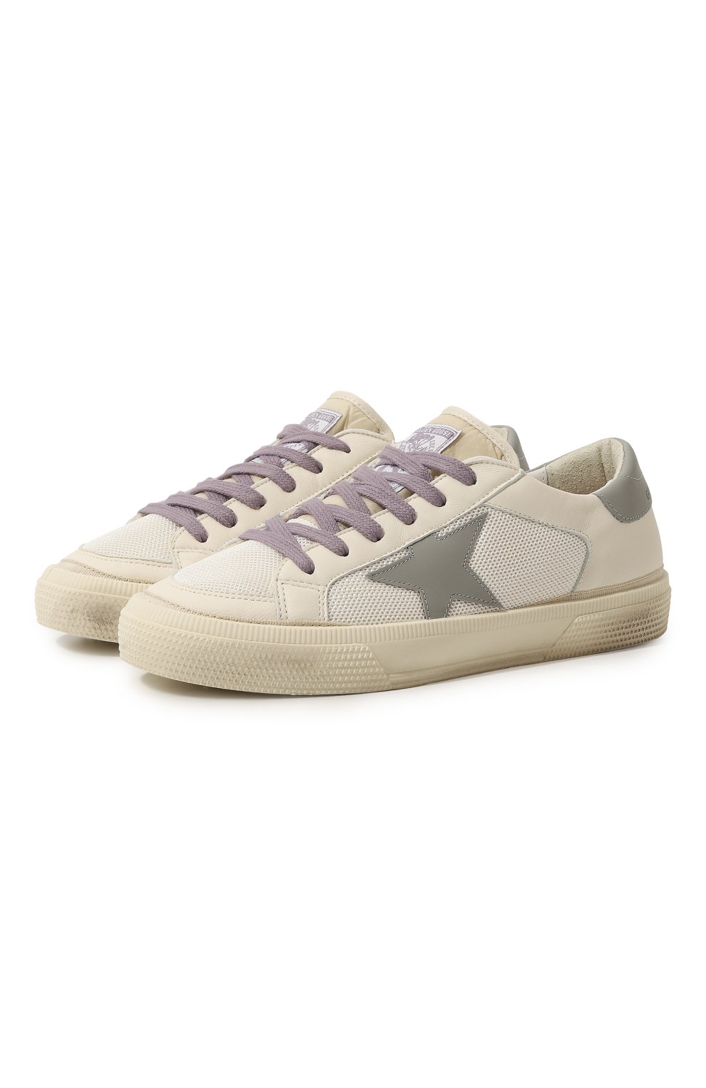 Комбинированные кеды stardan GOLDEN GOOSE DELUXE BRAND, арт. GTF00495.F005470, фото 1