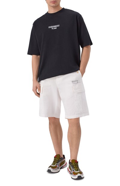 Хлопковые шорты DSQUARED2, арт. S74MU0965/S35175, фото 2
