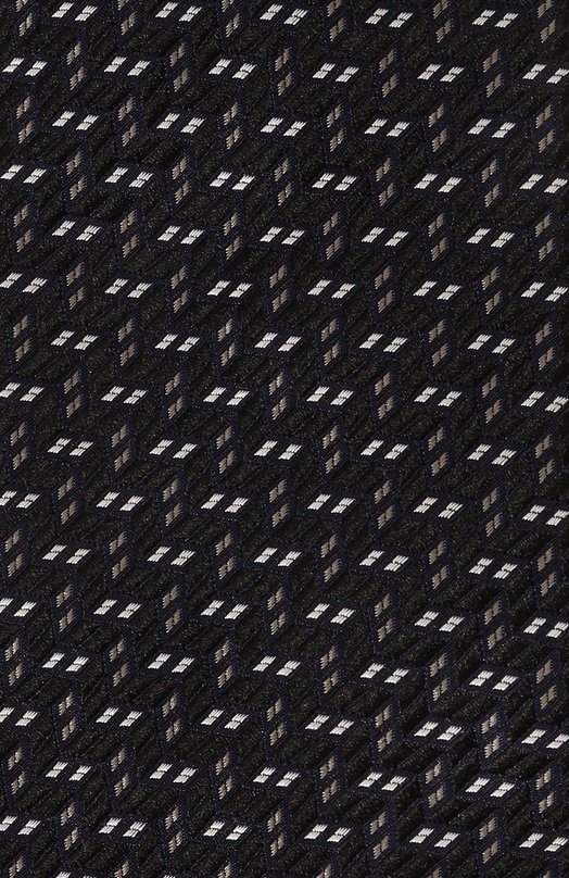 Шелковый галстук Giorgio Armani 360054/4F921 Чёрный  360054/4F921 Фото 4
