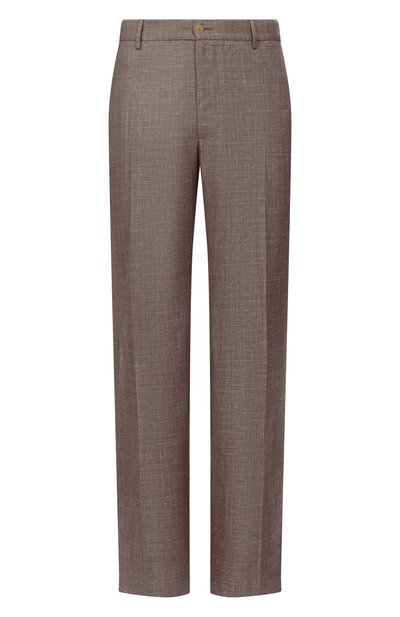 Мужские брюки из шерсти и шелка MVST, арт. M26.CSM.T415/740-W00L/SILK