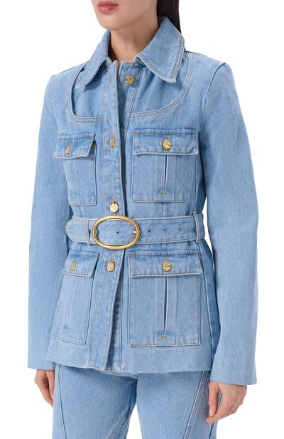 Джинсовая куртка NINA RICCI, арт. 26PDVE014/C01119, фото 3