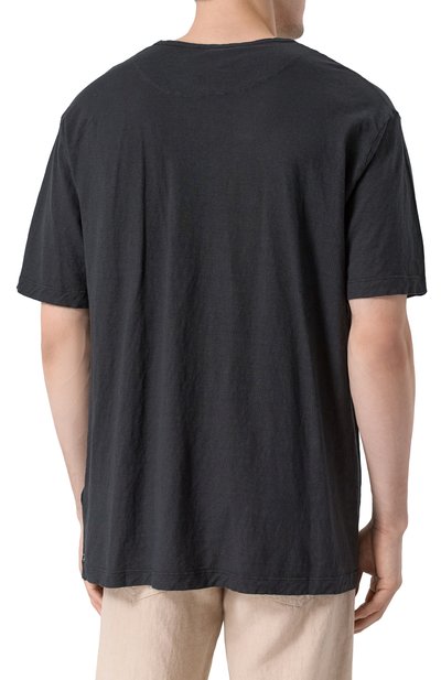 Футболка из хлопка и льна 120% LINO, арт. 32ALIM79GR/G308/S01, фото 4