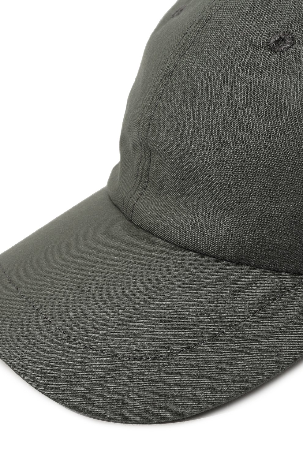 Кашемировая бейсболка COLOMBO хаки цвета по цене 45300 руб., арт. CL00115, фото 4 Кашемировая бейсболка COLOMBO, арт. CL00115, фото 4