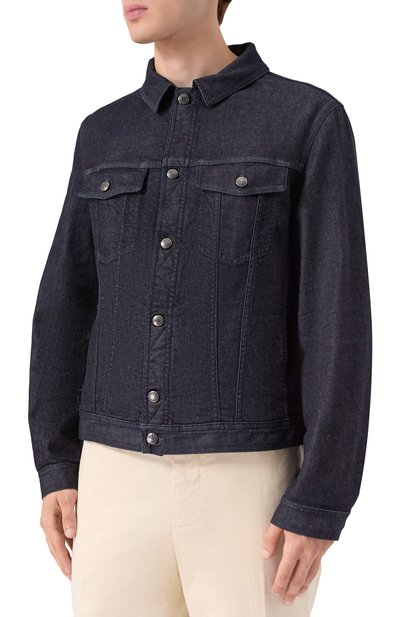 Джинсовая куртка CANALI, арт. 041031/PD01584, фото 3