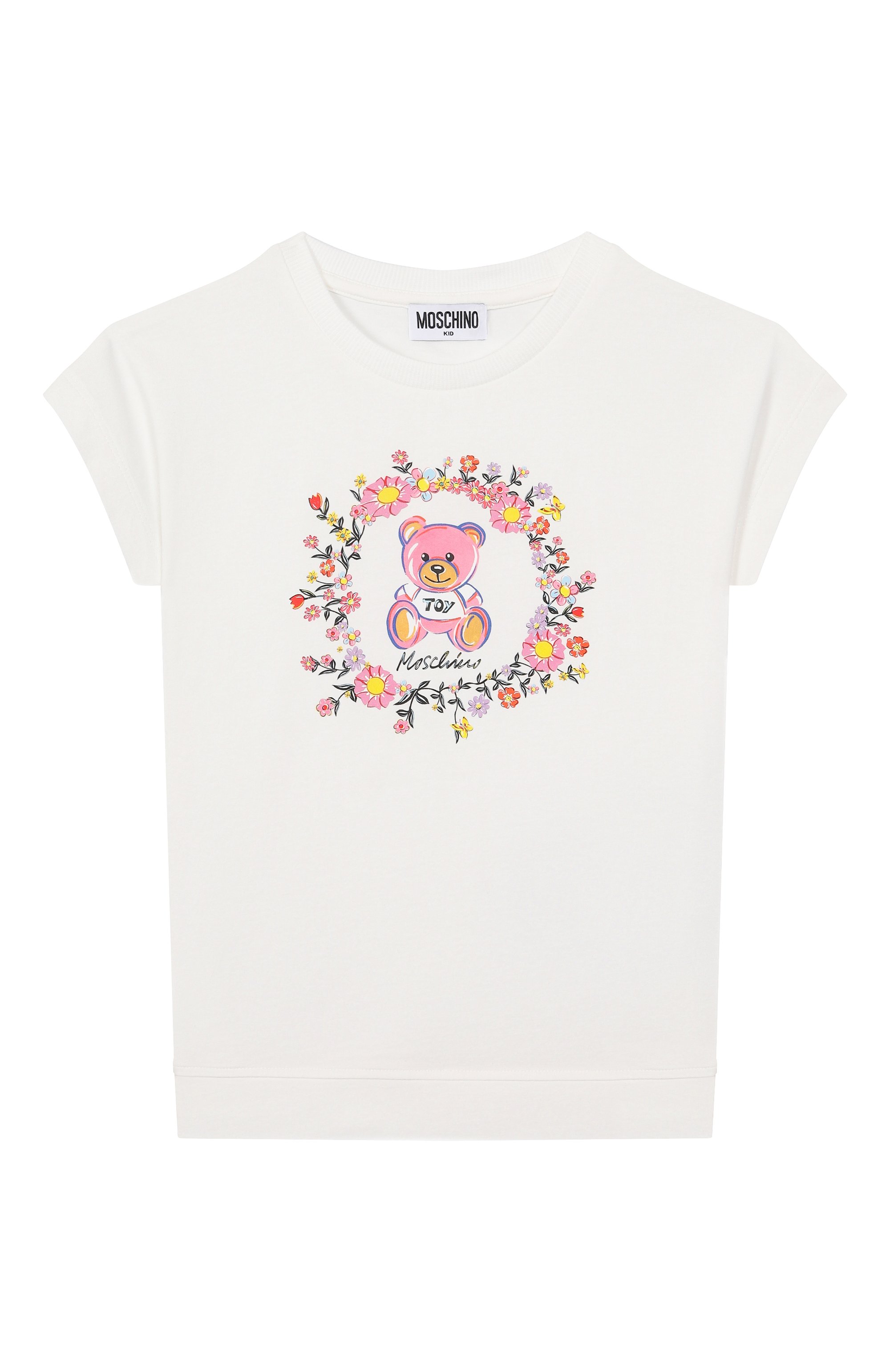 Хлопковая футболка MOSCHINO, арт. HFM02V/LBA10/4-8, фото 1