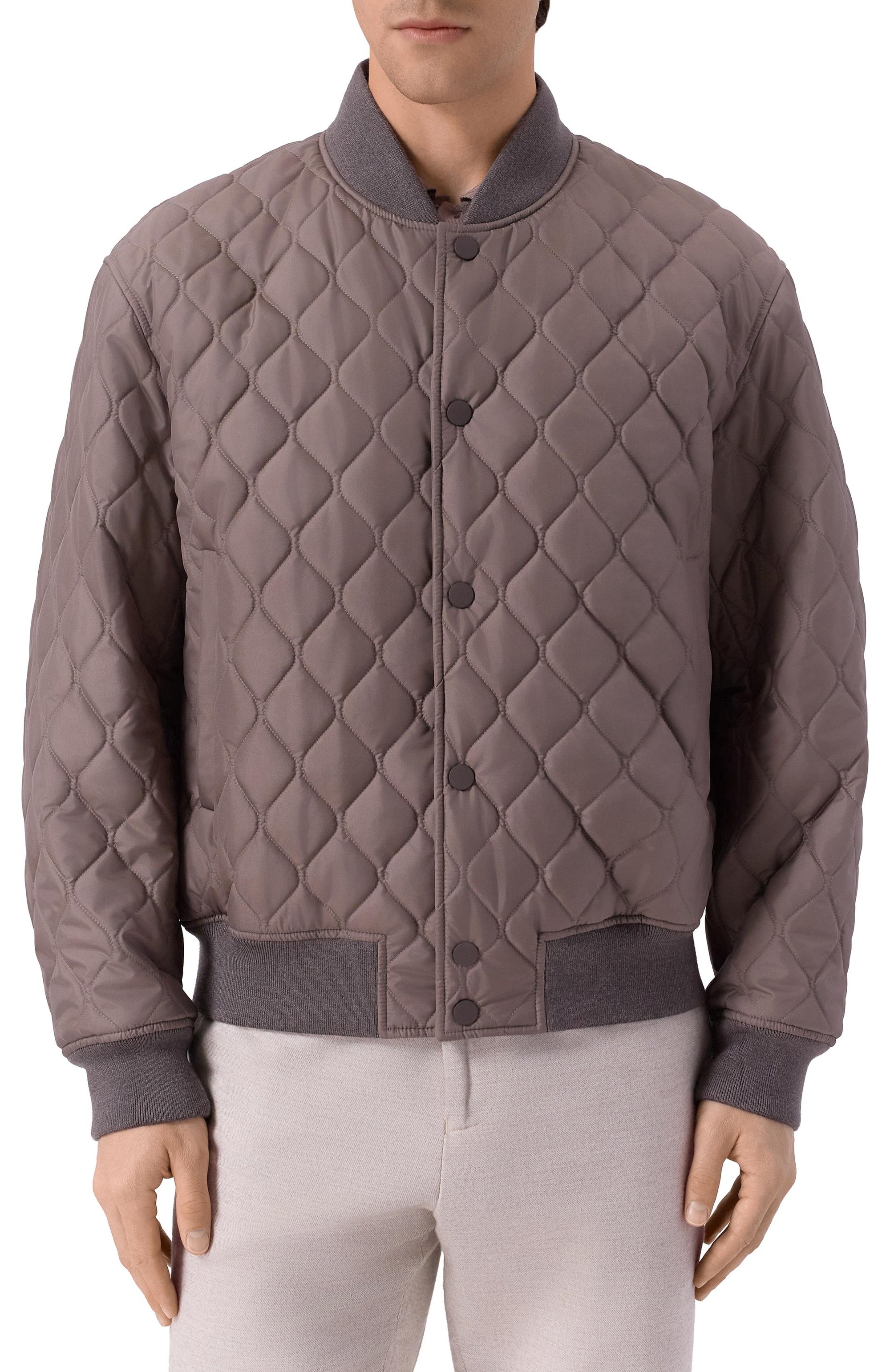 Шелковый бомбер MVST, арт. M25.1PM.0005/ZEGNA SILK, фото 3