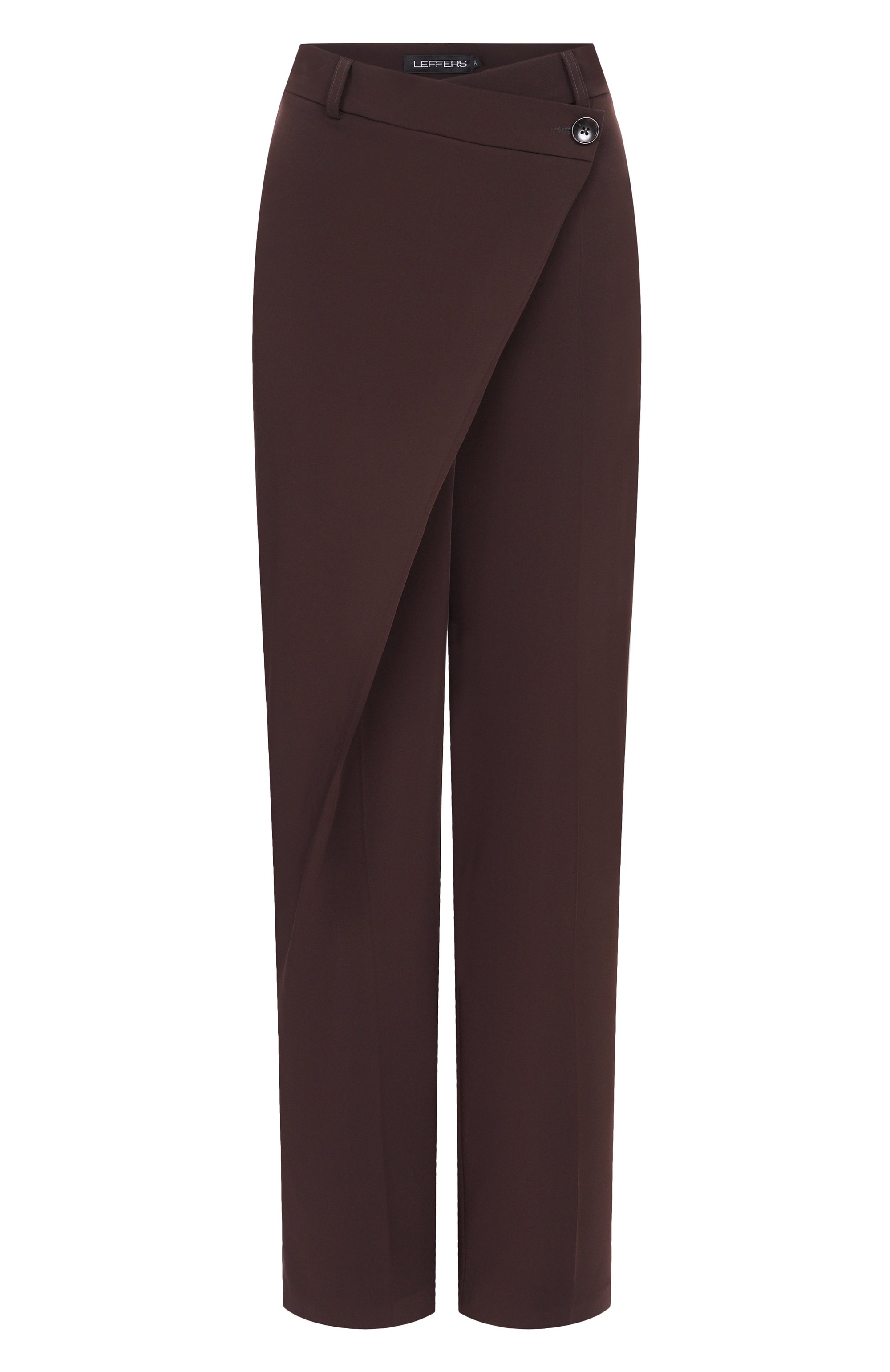 Брюки LEFFERS темно-коричневого цвета по цене 103430 руб., арт. 15.52.45.16.03, фото 1 Брюки LEFFERS, арт. 15.52.45.16.03, фото 1