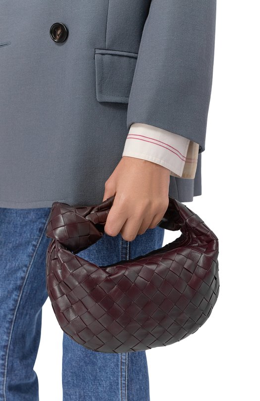 Сумка Jodie mini Bottega Veneta 651876/VCPP5 Бордовый  651876/VCPP5 Фото 2