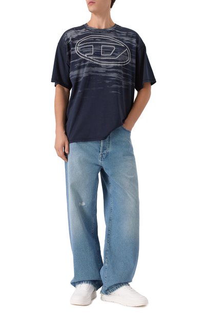Хлопковая футболка DIESEL, арт. A18653/0AGCA, фото 2