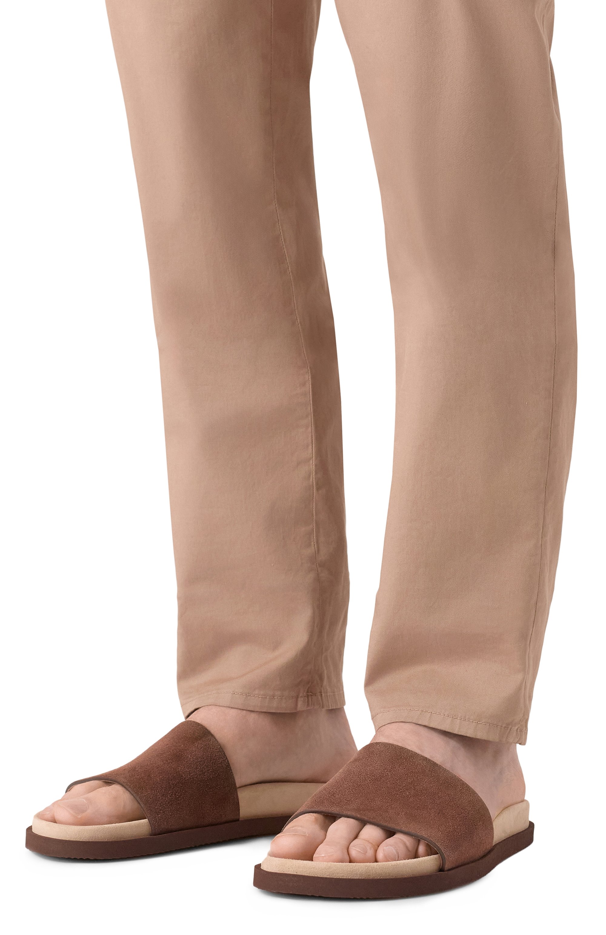 Замшевые шлепанцы BRUNELLO CUCINELLI, арт. MZUS0LY236, фото 3