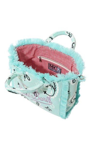 Сумка MC2 SAINT BARTH бирюзового цвета по цене 16350 руб., арт. STBA/C0LETTE SP0NGE/05025D, фото 3 Сумка MC2 SAINT BARTH, арт. STBA/C0LETTE SP0NGE/05025D, фото 3