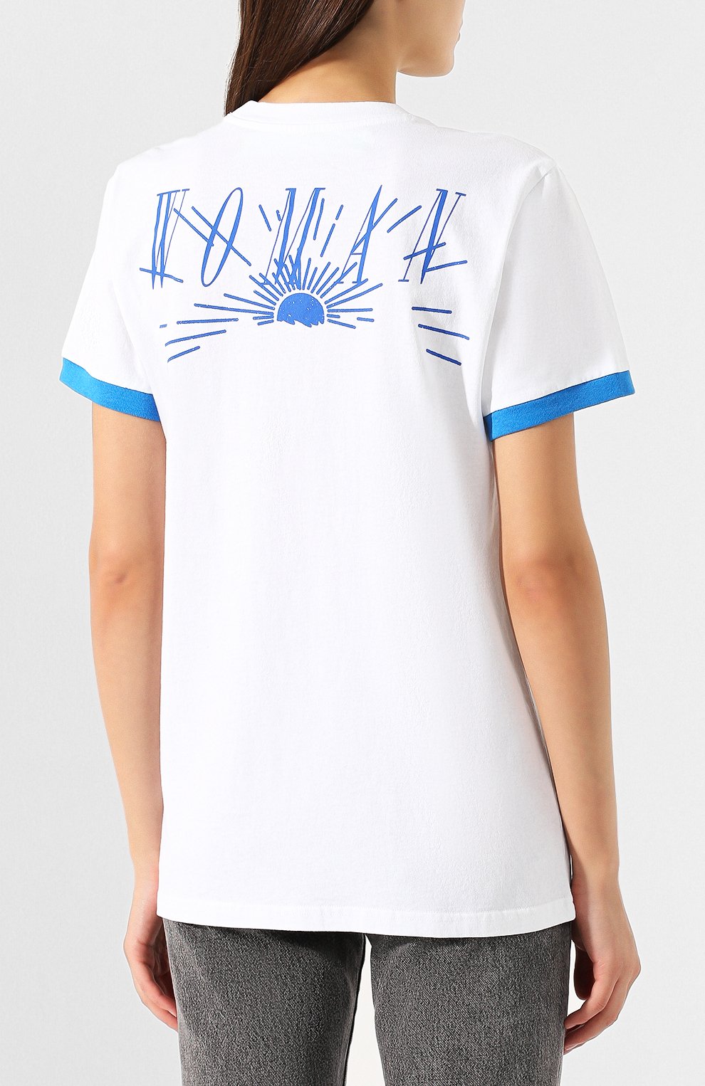 Хлопковая футболка OFF-WHITE, арт. 0WAA049R19B070510130, фото 4