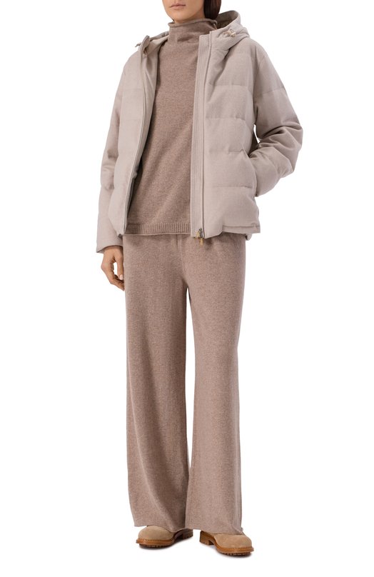 Замшевые ботинки Kiton D58812N0113609 Бежевый  D58812N0113609 Фото 3
