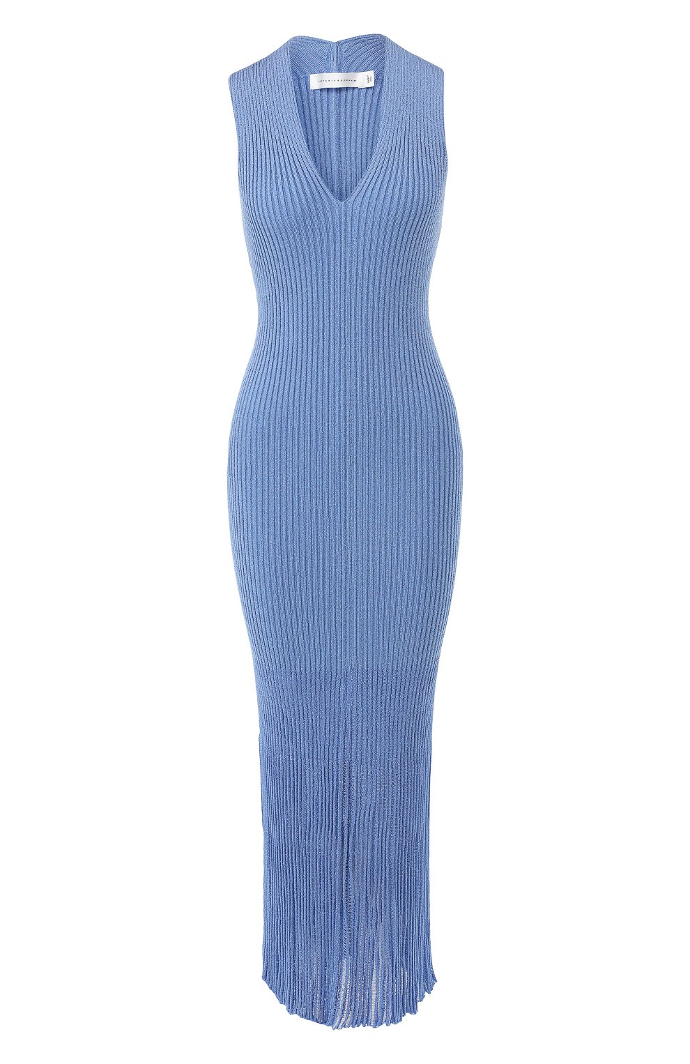 Платье из вискозы VICTORIA BECKHAM, арт. DR KNT 6730 PSS19 DRAPE GAUZE, фото 1