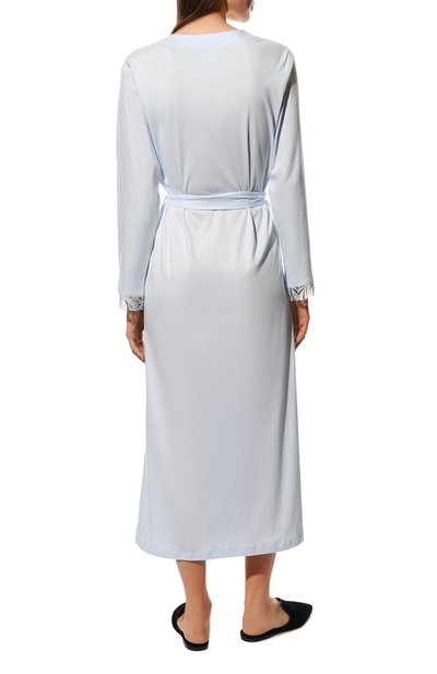 Хлопковый халат HANRO, арт. 076975, фото 4