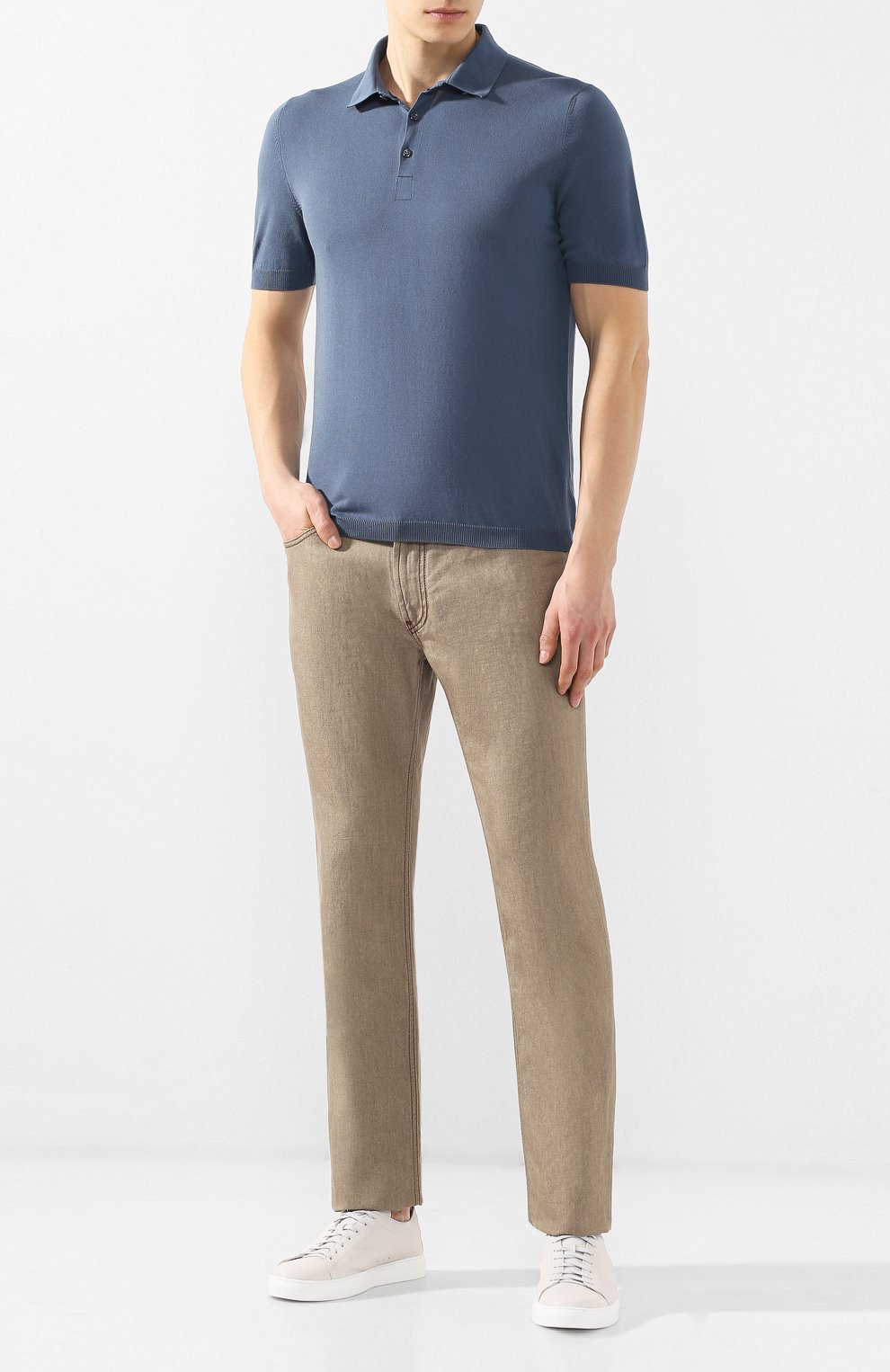 Хлопковое поло GRAN SASSO, арт. 57119/20615, фото 2