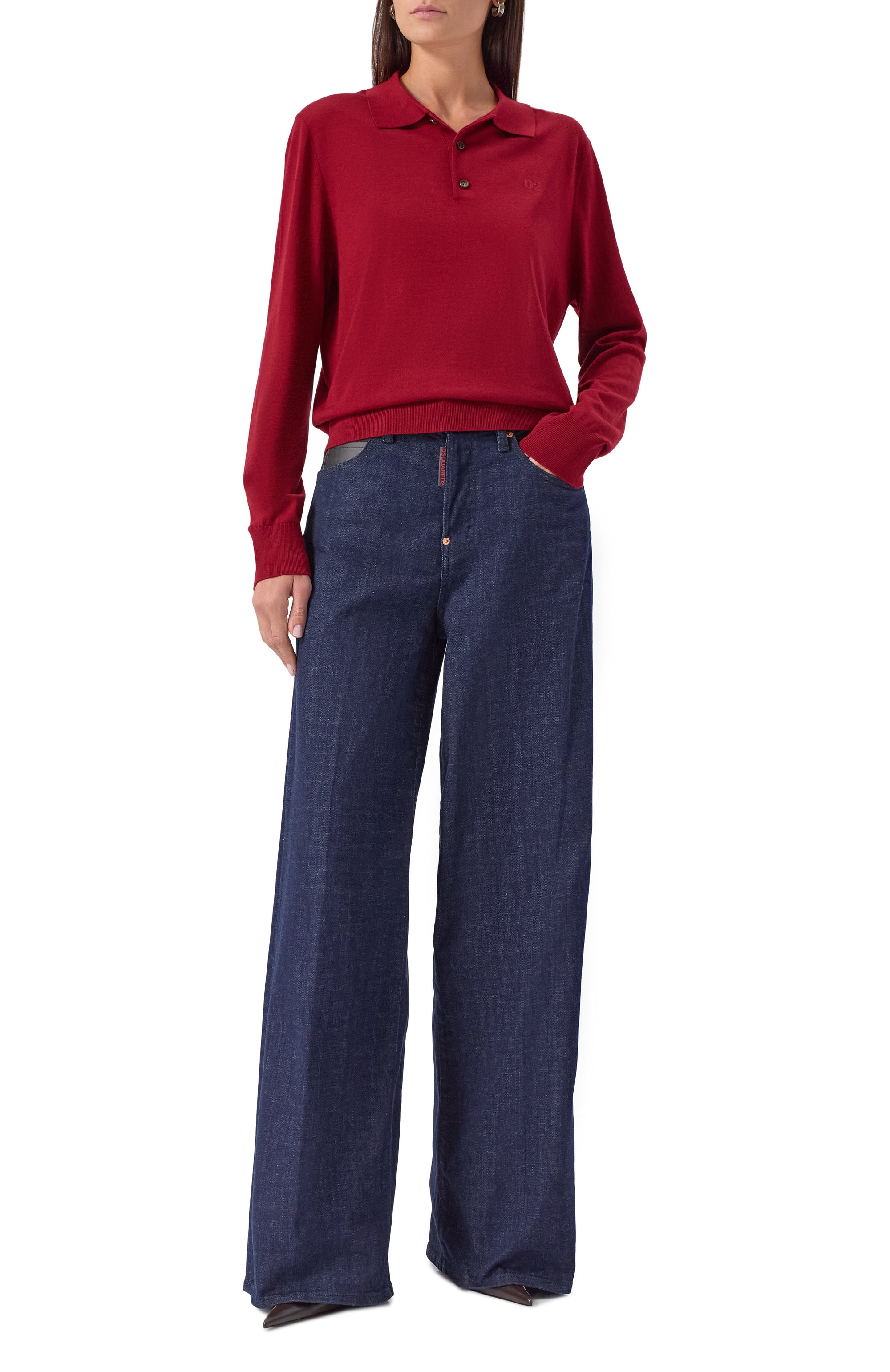 Шерстяное поло DSQUARED2, арт. S75HA1384/S18310, фото 2