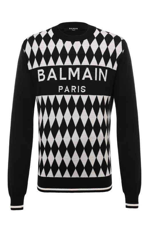 фото Шерстяной джемпер balmain