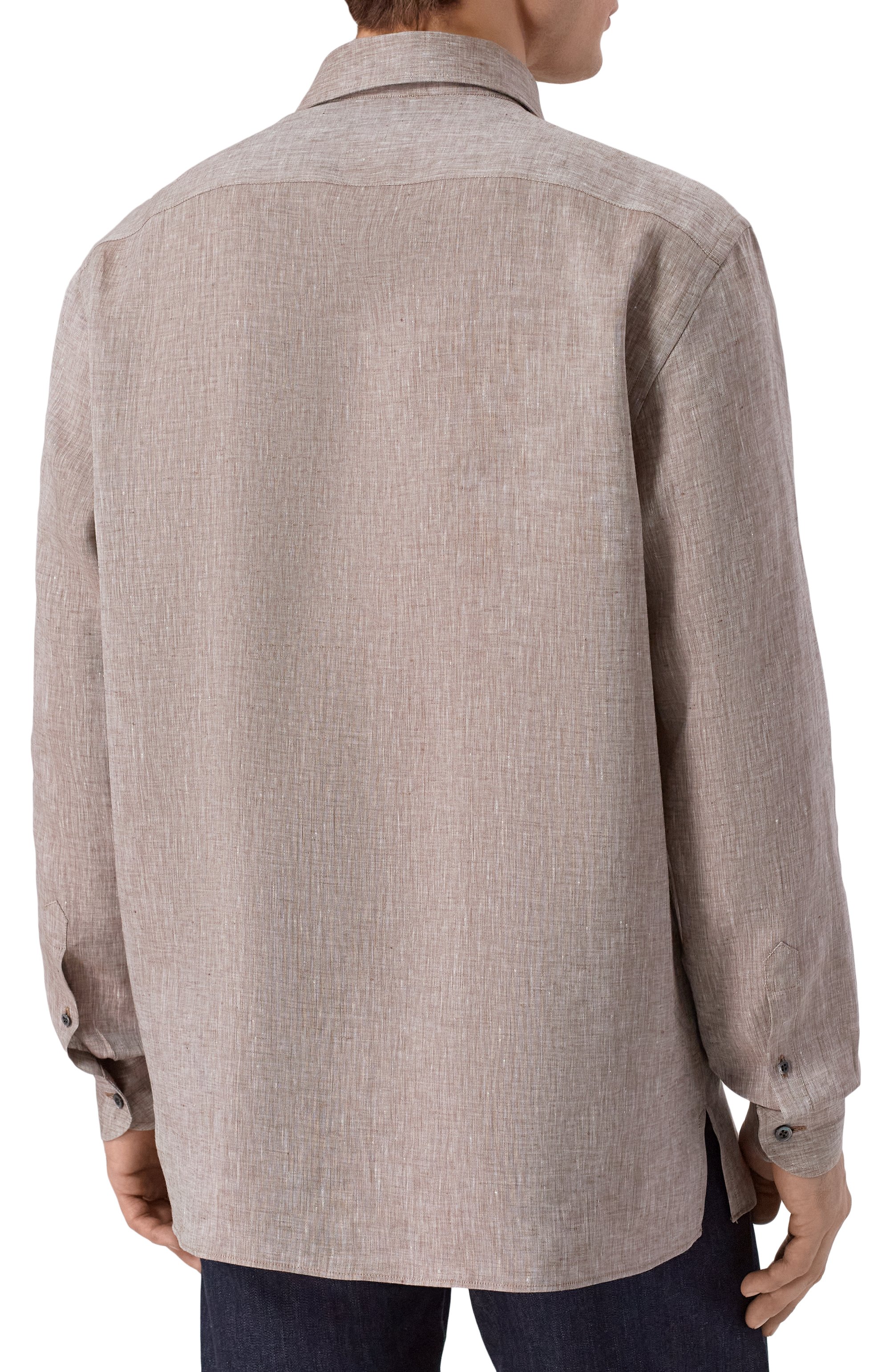 Льняная рубашка CORNELIANI, арт. 27P213/2711091, фото 4