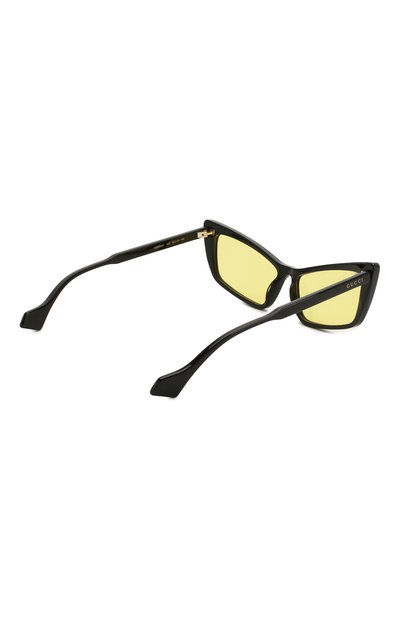 Солнцезащитные очки GUCCI черного цвета по цене 30800 руб., арт. GG0626 002, фото 4 Солнцезащитные очки GUCCI, арт. GG0626 002, фото 4