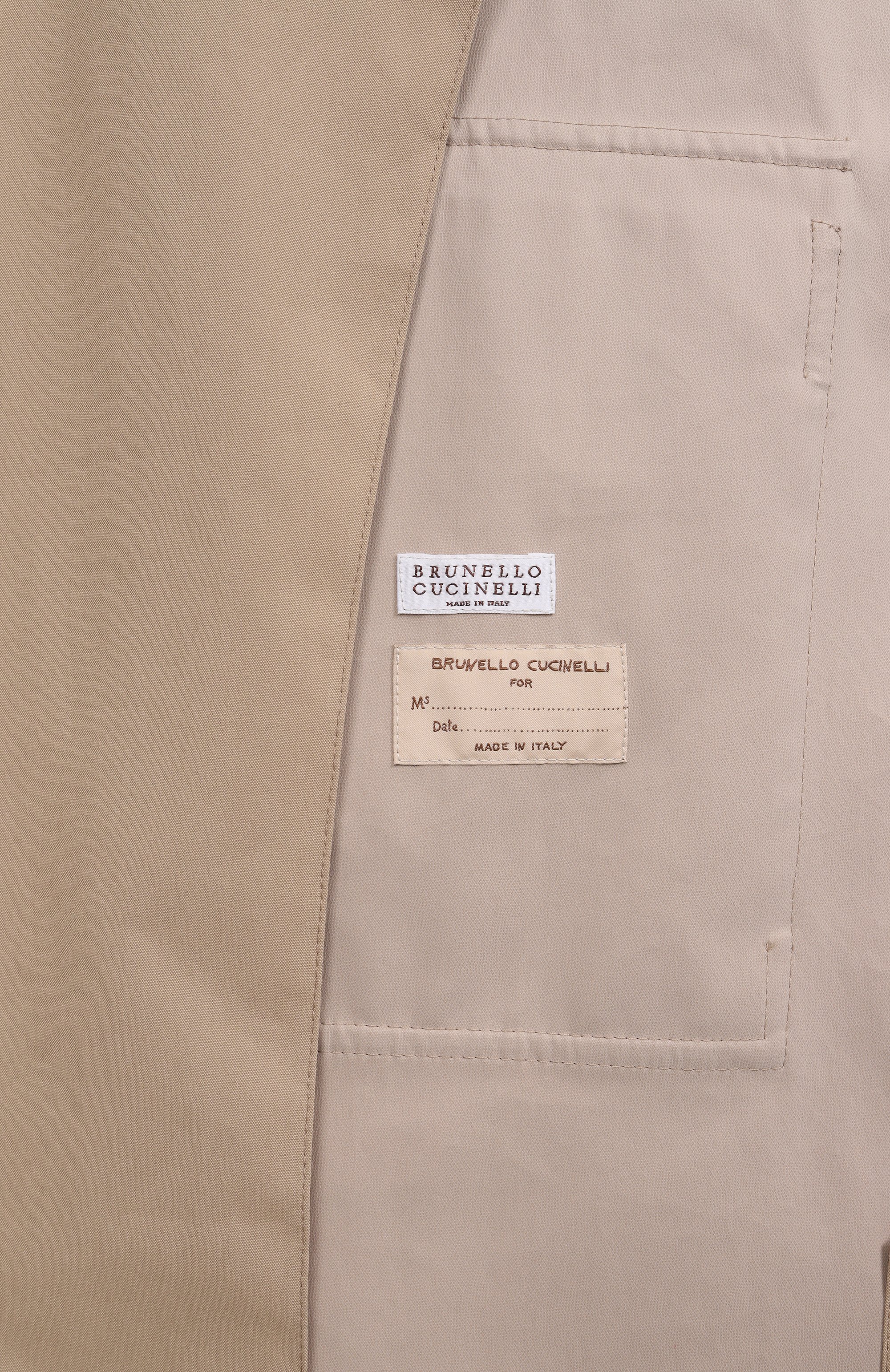 Хлопковый плащ BRUNELLO CUCINELLI, арт. MM5399821, фото 7
