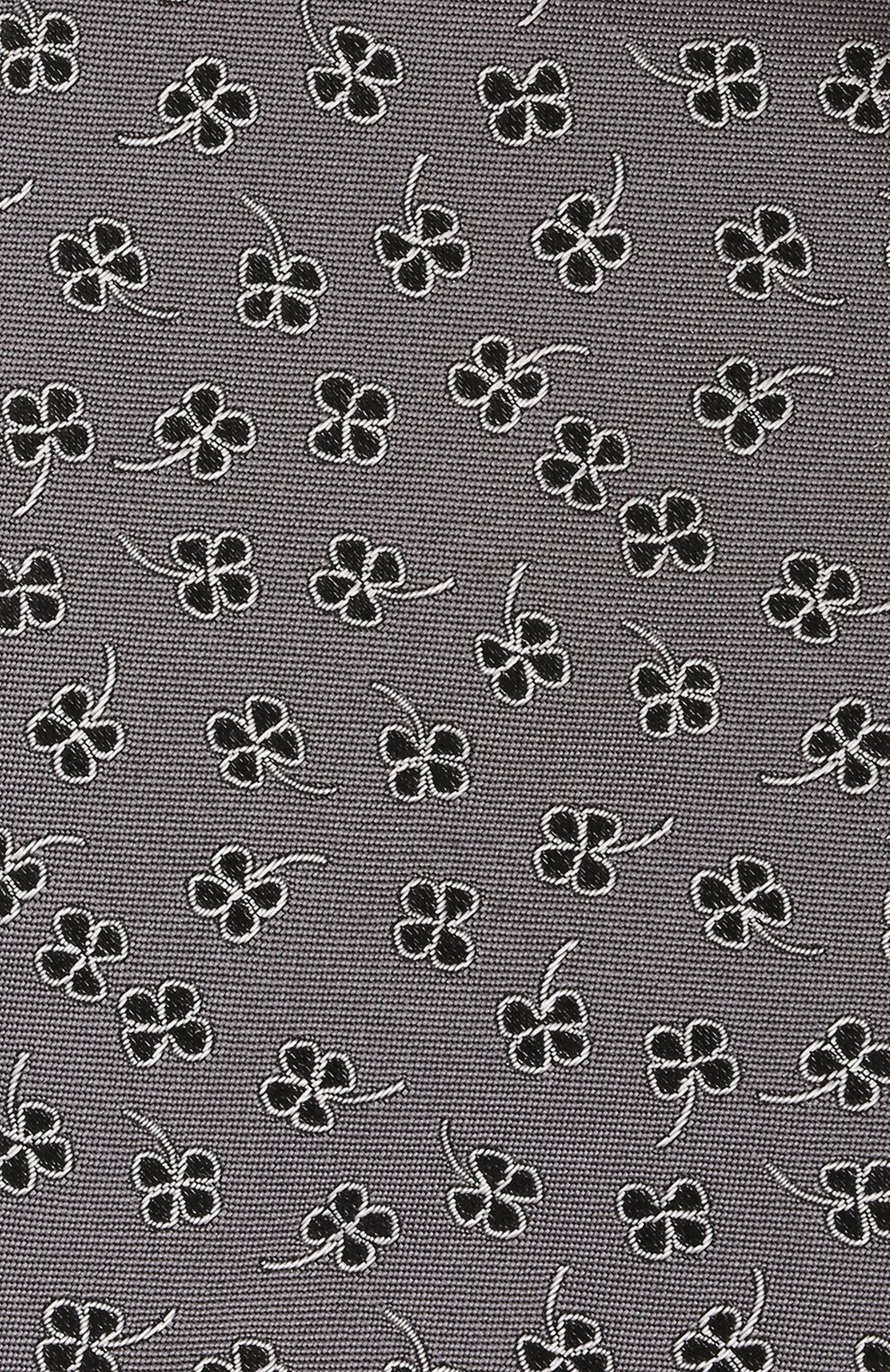 Шелковый галстук LANVIN серого цвета по цене 11150 руб., арт. 3221/TIE, фото 4 Шелковый галстук LANVIN, арт. 3221/TIE, фото 4