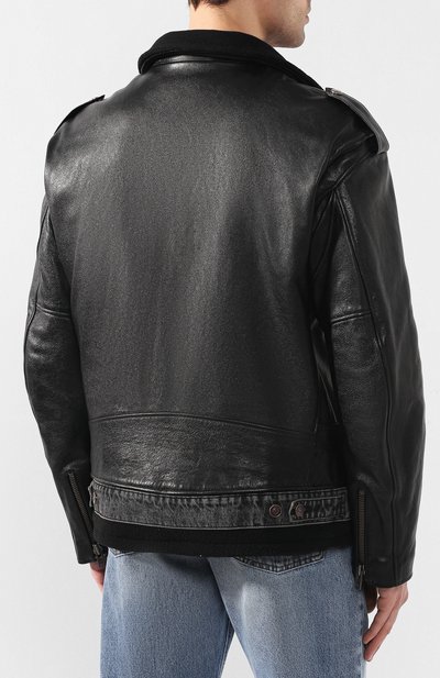 Кожаная куртка BALENCIAGA, арт. 556074/TDS01, фото 4