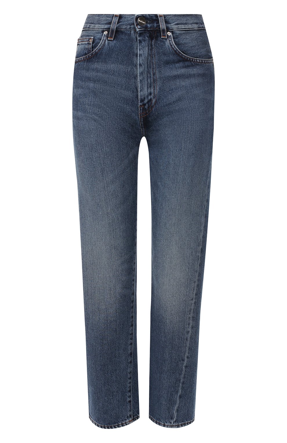 Укороченные джинсы TOTEME, арт. 0RIGINAL DENIM 1701-2448, фото 1