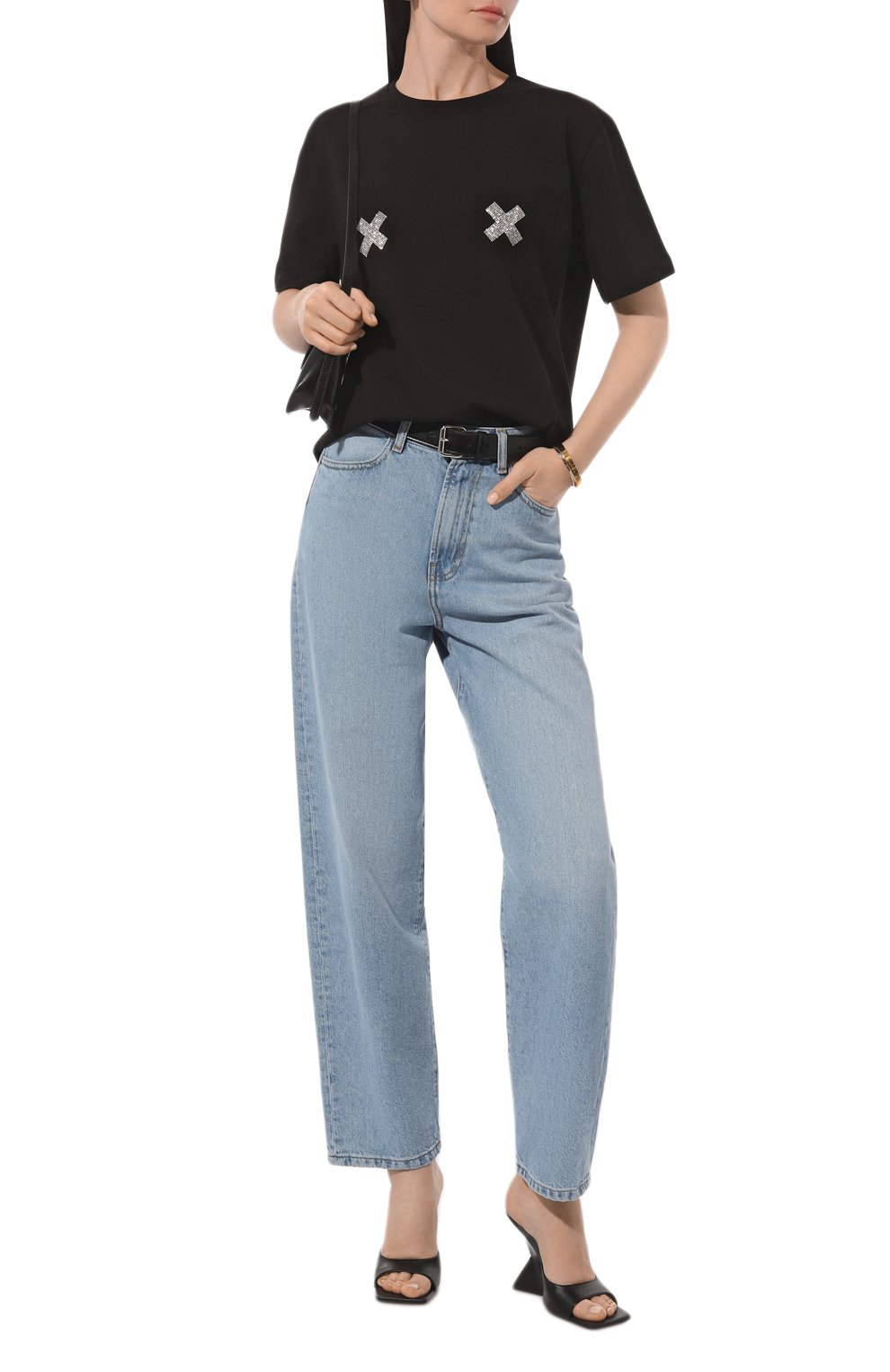 Кожаные мюли cheope THE ATTICO, арт. 241WS758/L001, фото 2