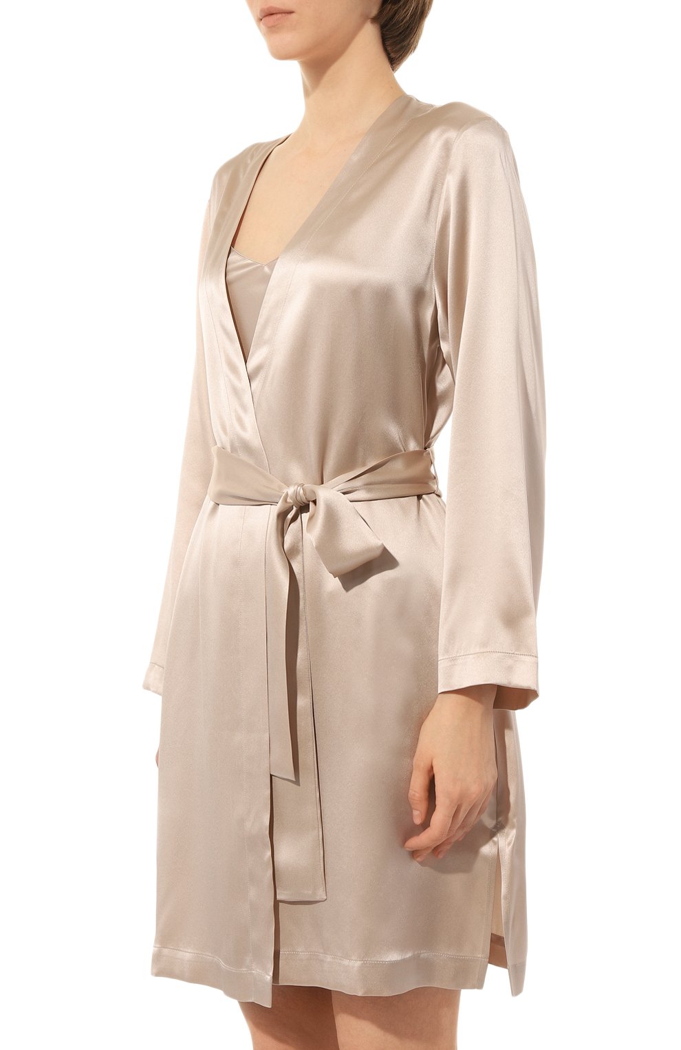 Шелковый халат LUNA DI SETA, арт. VLST08009, фото 3