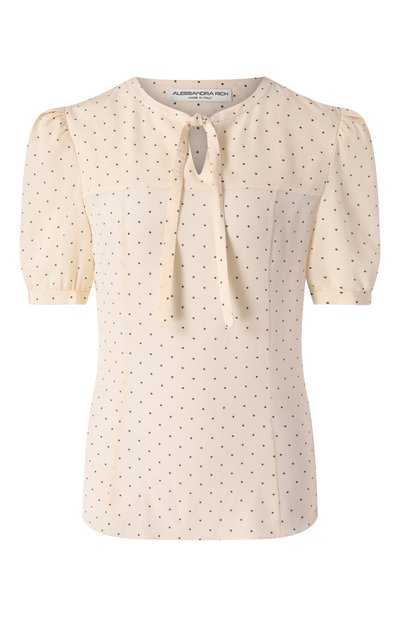 Женская шелковая блузка ALESSANDRA RICH, арт. FABX4036-F4508