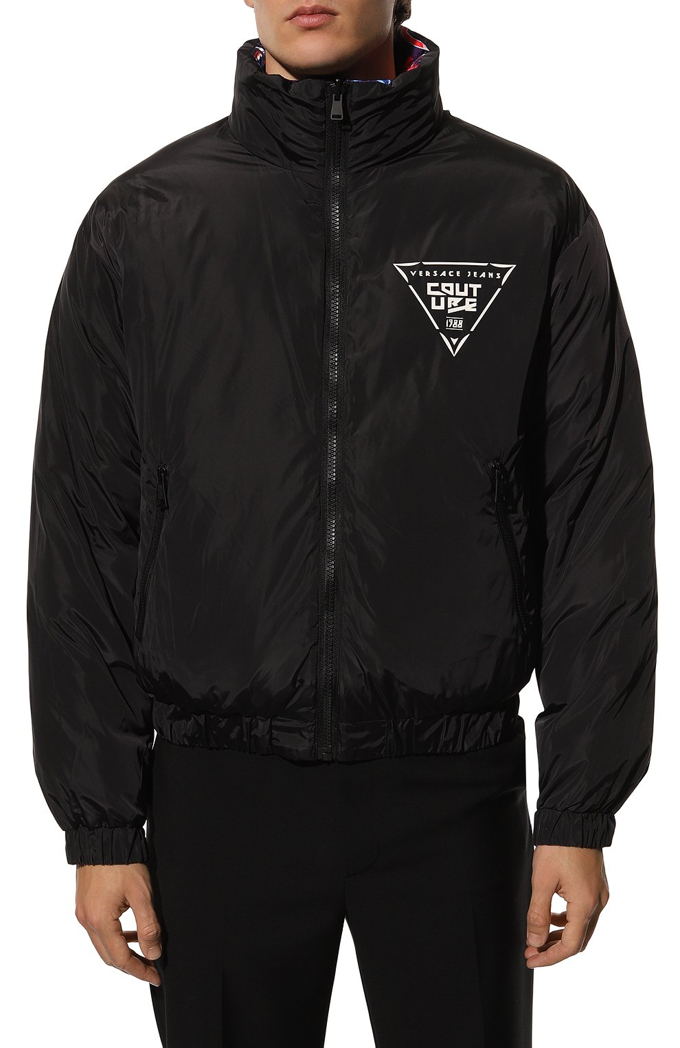 Двусторонний пуховик VERSACE JEANS COUTURE, арт. 73GAU4D2-73UP404 GALAXY REVERS 50D/CQS38, фото 7