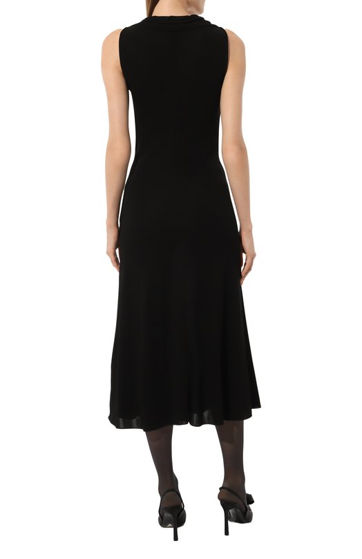 Платье из вискозы Giorgio Armani 6DAA51/AJFKZ Чёрный  6DAA51/AJFKZ Фото 4