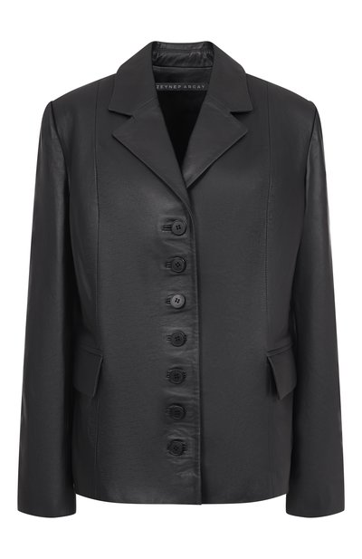 Женская кожаный жакет ZEYNEP ARCAY, арт. FW25JK15