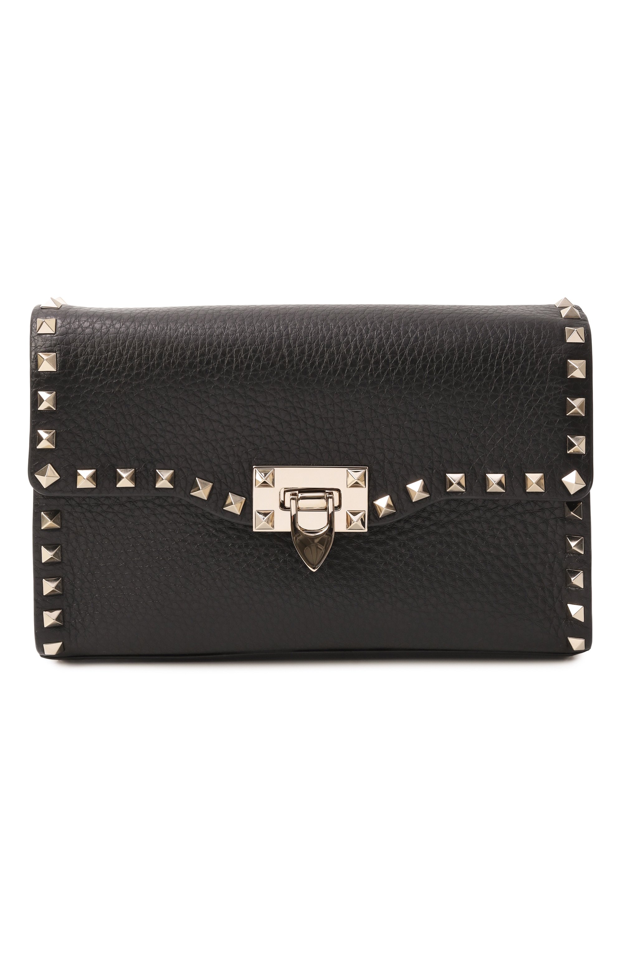 Сумка rockstud small VALENTINO черного цвета по цене 215500 руб., арт. ZW2B0181/VSF, фото 1 Сумка rockstud small VALENTINO, арт. ZW2B0181/VSF, фото 1