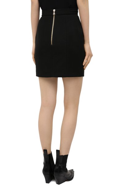 Хлопковая юбка BALMAIN, арт. VF14004/C208, фото 4