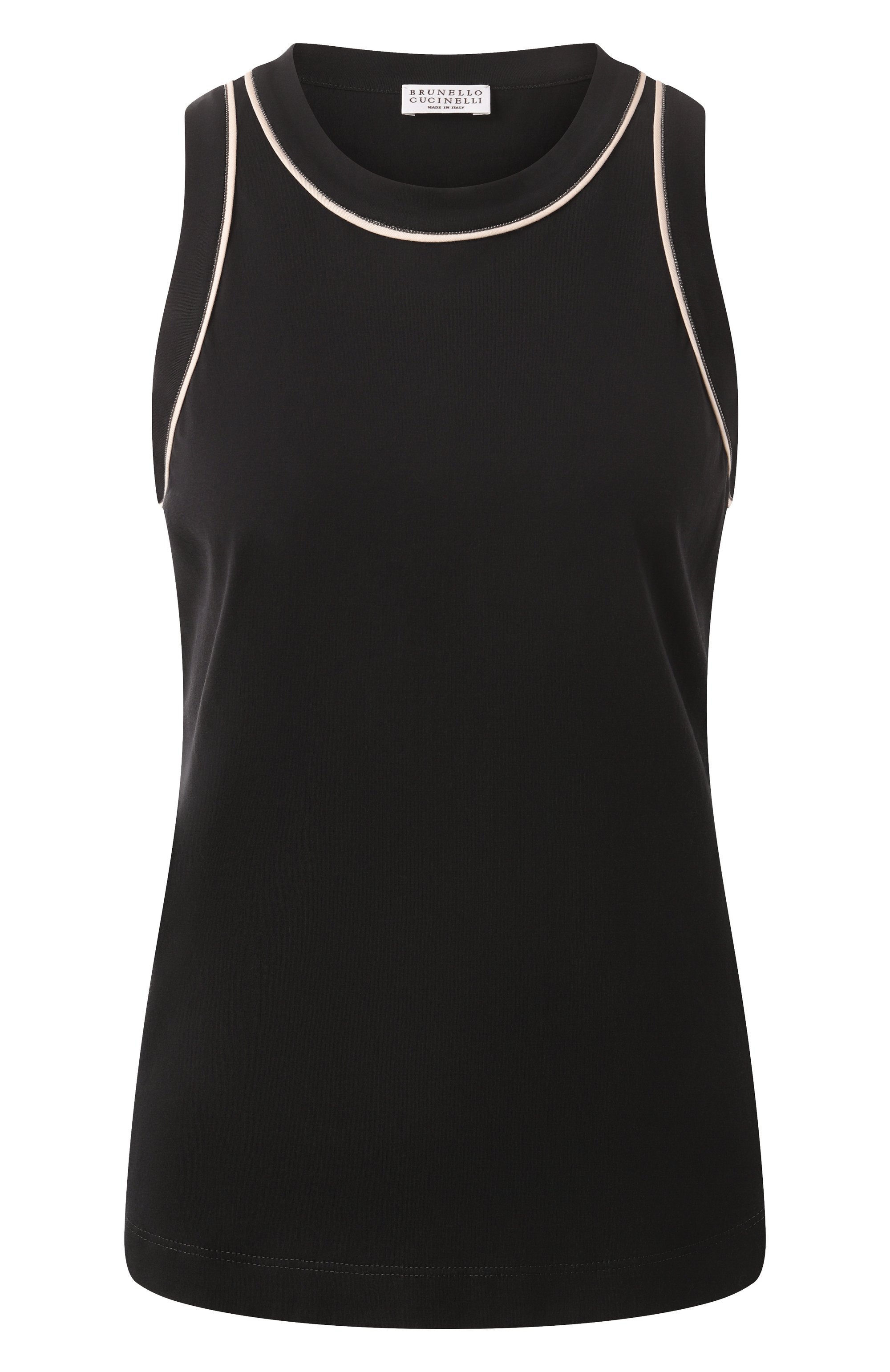 Хлопковая майка BRUNELLO CUCINELLI, арт. M0T81FP340, фото 1