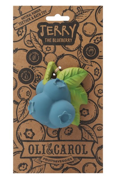 Игрушка-прорезыватель jerry the blueberry OLI&CAROL, арт. L-BLUEBERRY-UNIT