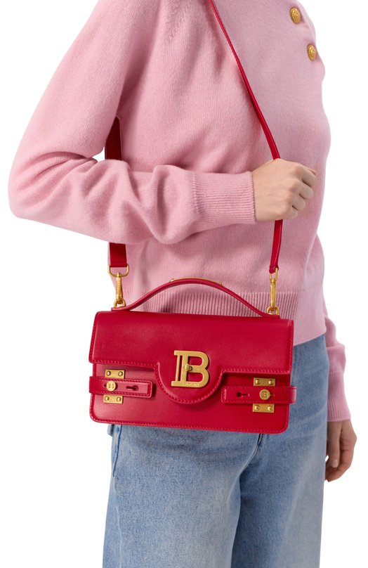 Сумка B-Buzz 24 Balmain GN1DA828/LSLX Розовый  GN1DA828/LSLX Фото 2