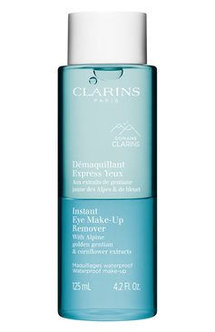Лосьон для снятия водостойкого макияжа с глаз demaquillant express yeux (125ml) CLARINS бесцветного цвета, арт. 80082062 | Фото 1 (Нос: Не проставлено; Региональные ограничения белый список (Axapta Mercury): Не проставлено; Назначение: Для лица; Тип продукта: Лосьоны)