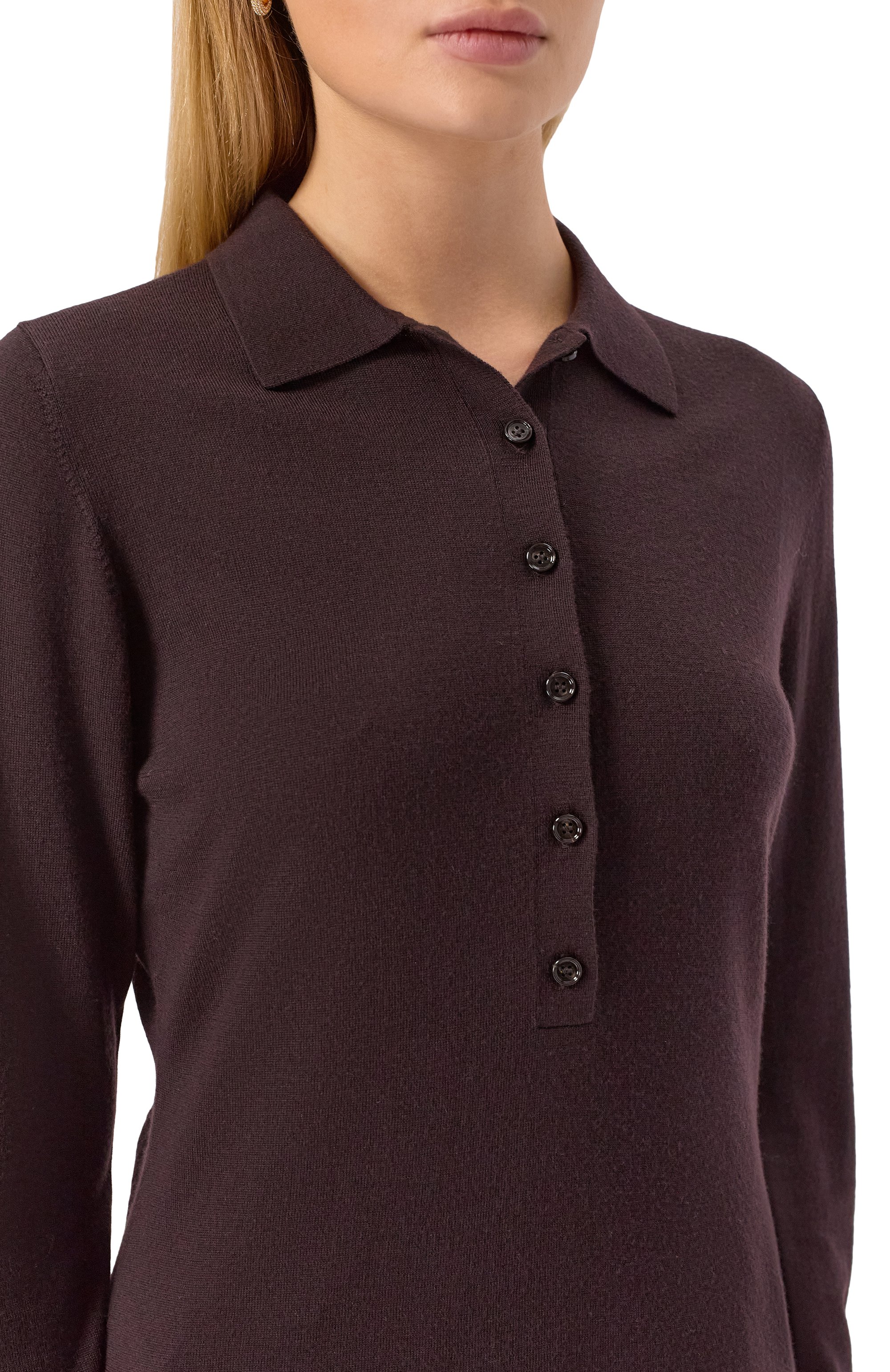 Шерстяное поло ALLUDE, арт. 255/64015, фото 5