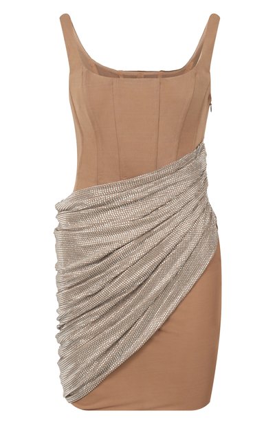 Женское платье с отделкой стразами GIUSEPPE DI MORABITO, арт. 04SSDR453FC 04428