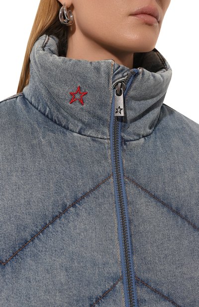 Джинсовый пуховик PERFECT MOMENT, арт. W3001064/DENIM PUFFER JACKET, фото 5