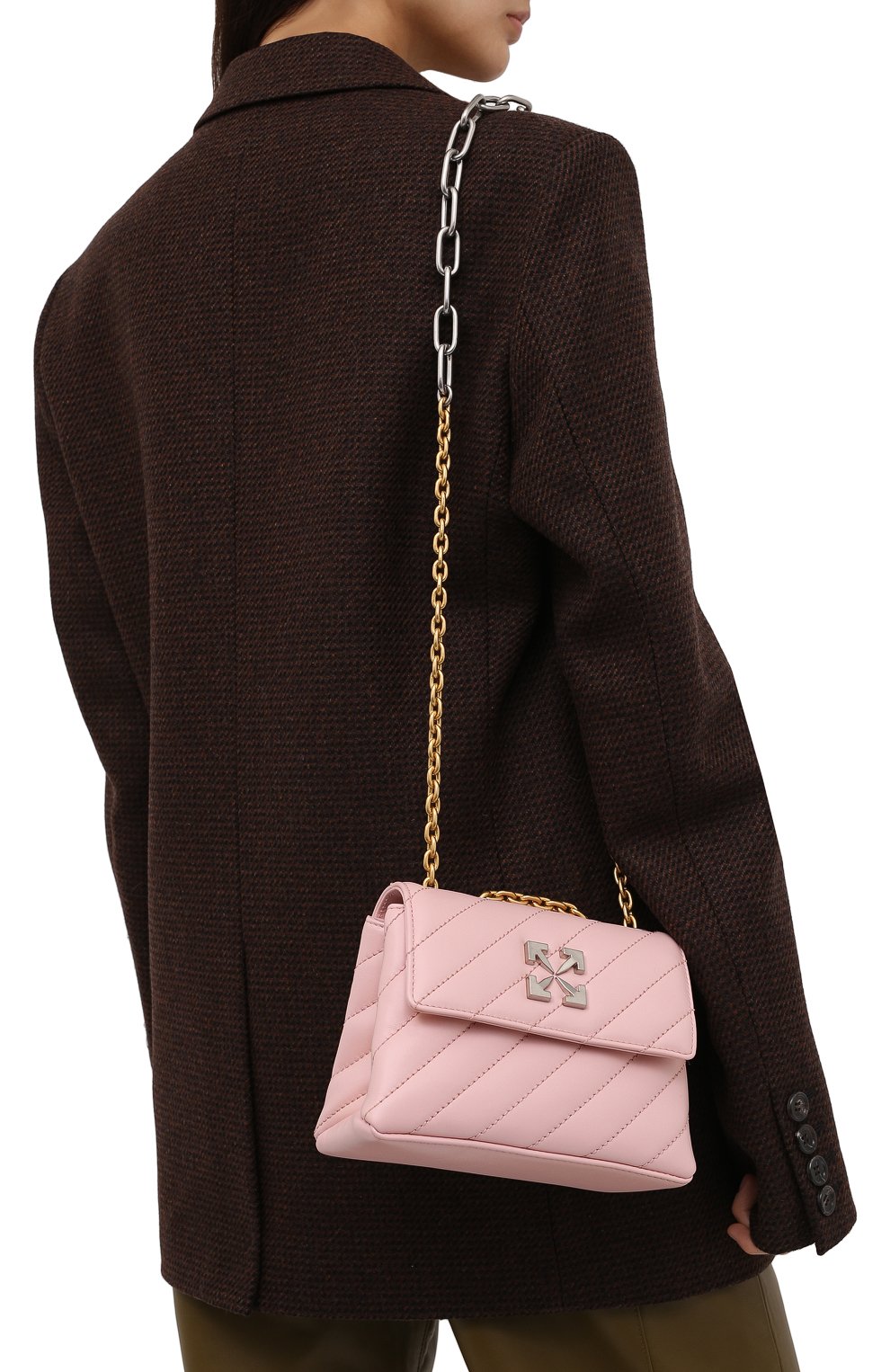 Сумка jackhammer OFF-WHITE, арт. 0WNN007S21LEA002, фото 5