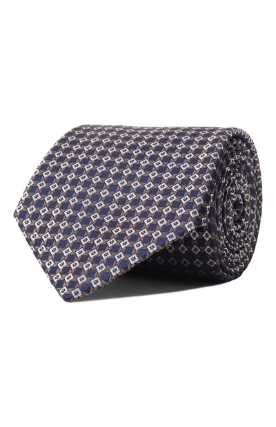 Мужской шелковый галстук CANALI, арт. 18/HJ04241