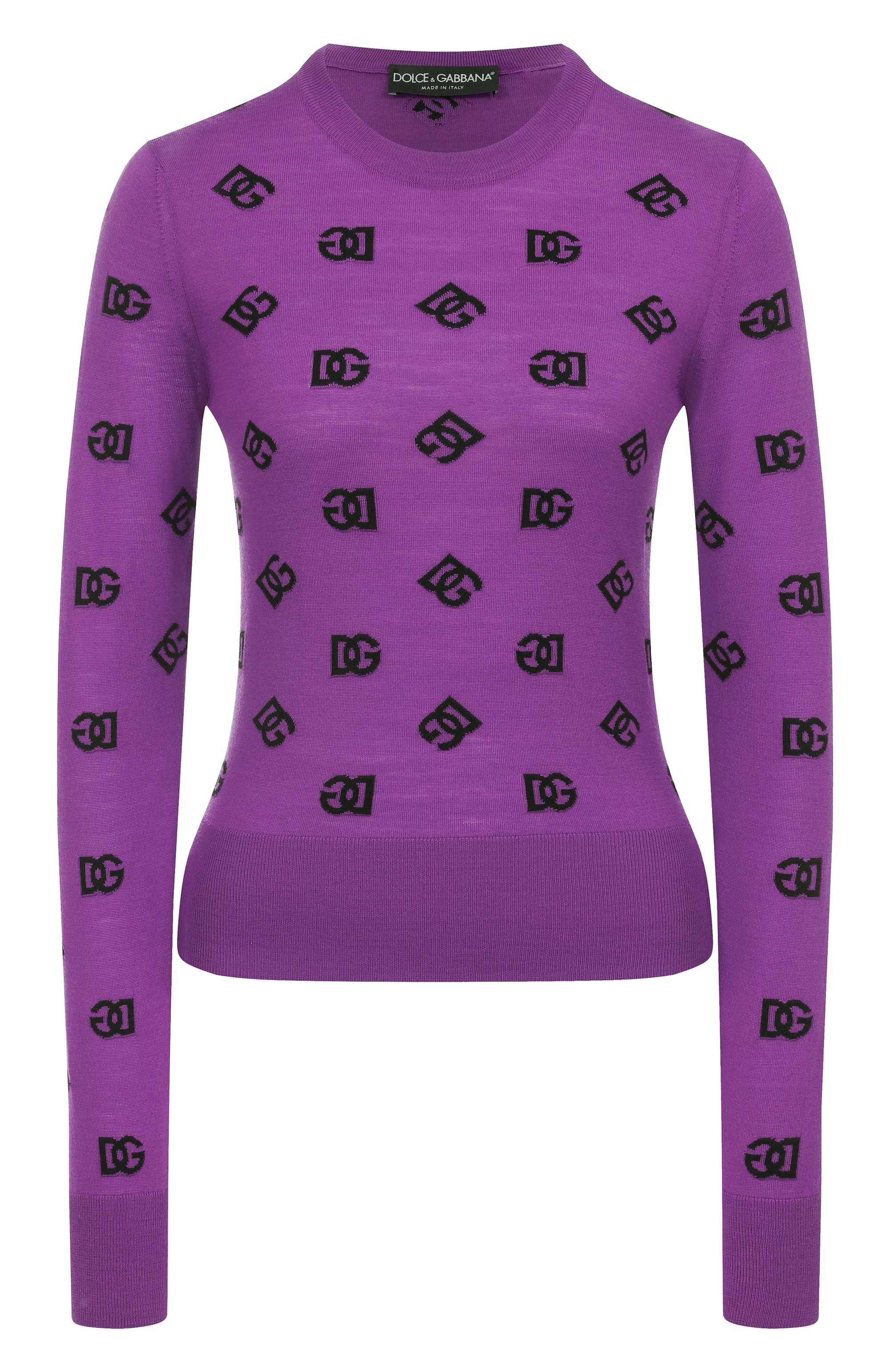 Пуловер из шерсти и шел�ка DOLCE & GABBANA, арт. FXJ34T/JGMB2, фото 1