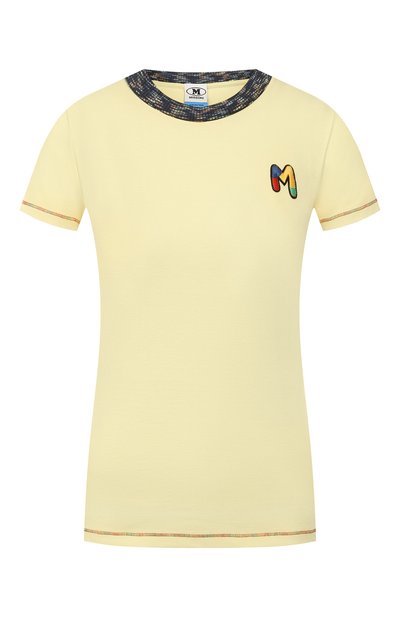 Женская хлопковая футболка M MISSONI, арт. 2DL00046/2J002U